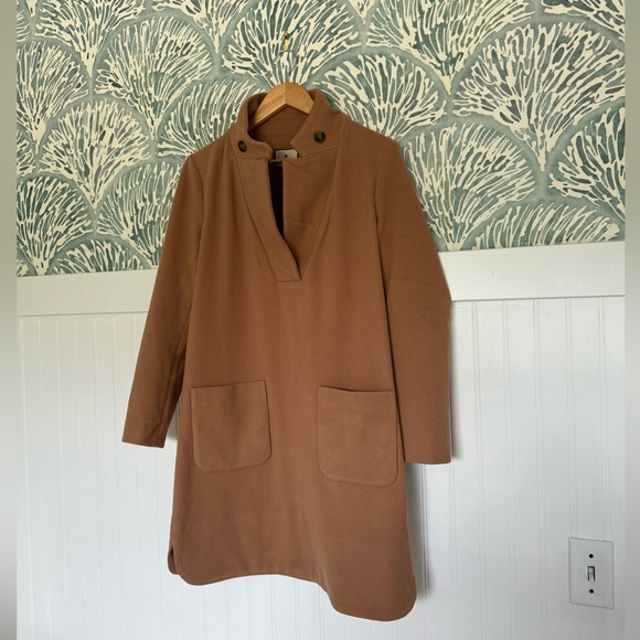 NWT Tuckernuck Camel Emerson Coat Dress Small - Picture 3 of 8